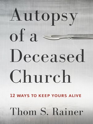 cover image of Autopsy of a Deceased Church